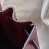 Hermès Kelly Shiny Box Leather Wine red Gold Hardware 25cm Full Handmade