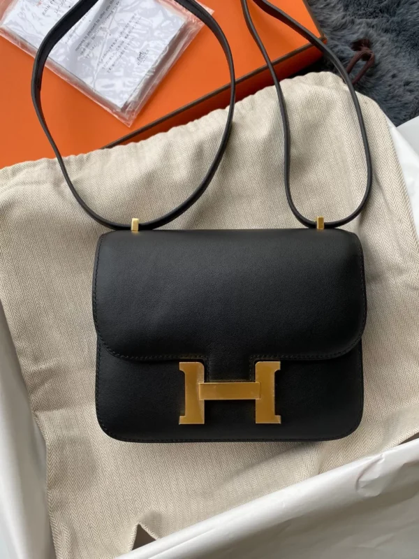 GPC Mode Constance Swift Black Gold 18cm Hardware Full Handmade