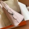 GPC Geta bag Mini Bolide Evercolor 09 Light Purple Pink & Mint green Silver Hardware 18cm Full Handmade