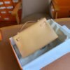 GPC Geta bag Kelly pochette swift 4B Biscuit Khaki Silver Hardware 22cm Full Handmade