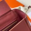 GPC Mode Mini Kelly 2424 evercolor & swift Bordeaux red Gold Hardware 21cm Full Handmade