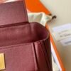 GPC Mode Mini Kelly 2424 evercolor & swift Bordeaux red Gold Hardware 21cm Full Handmade