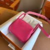 GPC Mode Mini lindy TC Leather 5R Rose Pink Silver Hardware 19cm Full Handmade