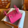 GPC Mode Mini lindy TC Leather 5R Rose Pink Silver Hardware 19cm Full Handmade