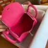 GPC Mode Mini lindy TC Leather 5R Rose Pink Silver Hardware 19cm Full Handmade