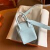 GPC Mode Mini Lindy Swift Leather Light Blue Gold Hardware 19cm Full Handmade