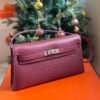 GPC Mode Kelly Elan Madame Bordeaux red Gold Hardware 27cm Full Handmade