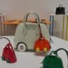 GPC Mode Bolide on wheels lovely Rose Red & green Silver Full Handmade