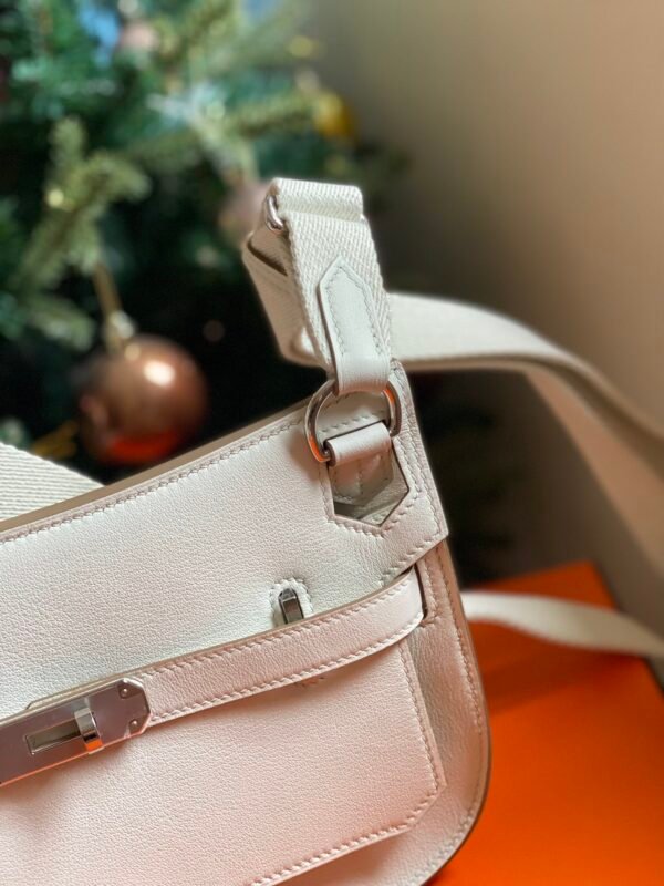 GPC Mode Mini Jypsiere Swift 0T Mushroom white Silver Hardware 23cm Full Handmade