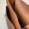 GPC Mode Steve Togo Leather Golden Brown Silver Hardware 36cm Full Handmade
