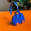 GPC Mode Bolide on wheels lovely birhgt blue & orange Silver Full Handmade