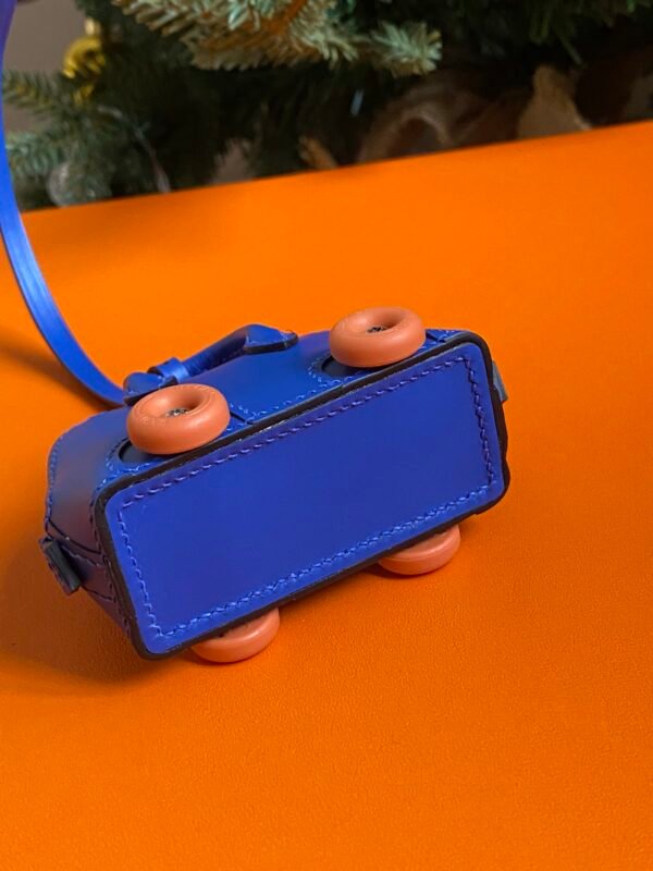 GPC Mode Bolide on wheels lovely birhgt blue & orange Silver Full Handmade