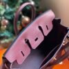 GPC Mode Birkin togo Leather Bordeaux Red Gold Hardware 25cm Full Handmade