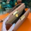 GPC Mode Clic Bags Evercolor Leather Golden Brown Gold Hardware 21cm Full Handmade