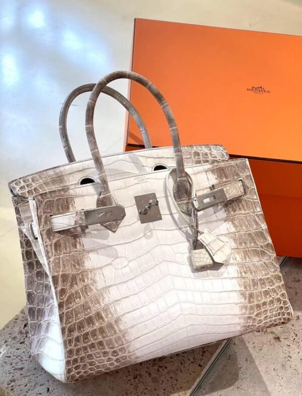 GPC Mode Birkin Himalayan Crocodile Silver Hardward 30cm Full Handmade