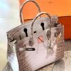 GPC Mode Birkin Himalayan Crocodile Silver Hardward 30cm Full Handmade