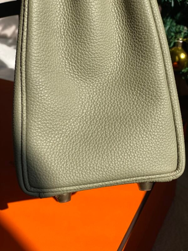GPC Mode Kelly Togo Leather Q1 Sage green Gold Hardward 28cm Full Handmade